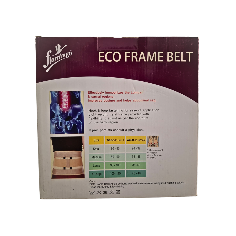 FLAMINGO CEINTURE FLEX POUR DOS ET VENTRE TAILLE M (80-90) R:2050 – Image 3