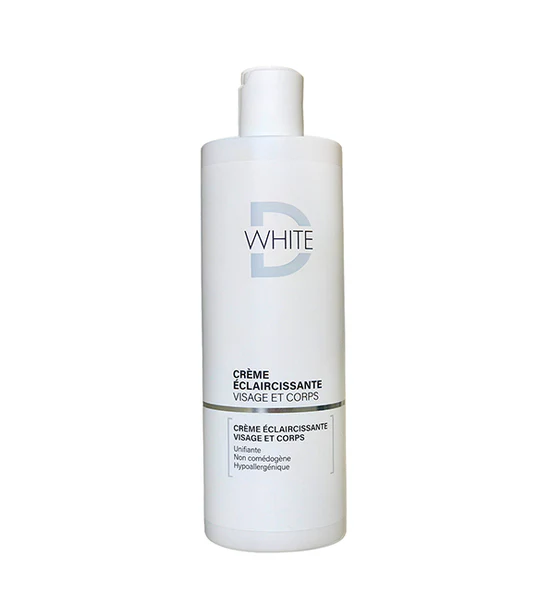 D WHITE CREME ECLAIRCISSANTE VISAGE ET CORPS 400ML