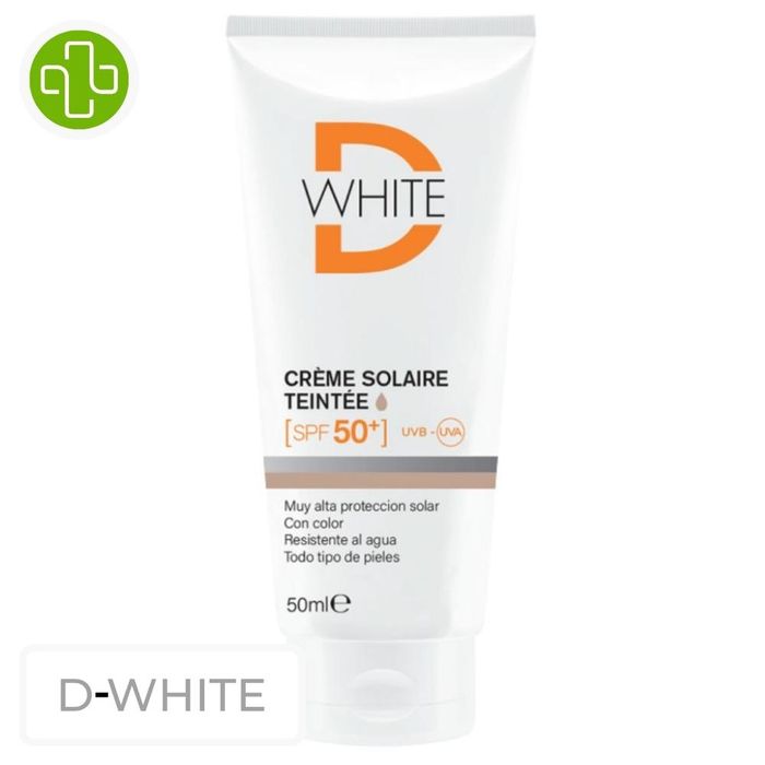 D WHITE ECRAN TEINTE SPF50 50ML