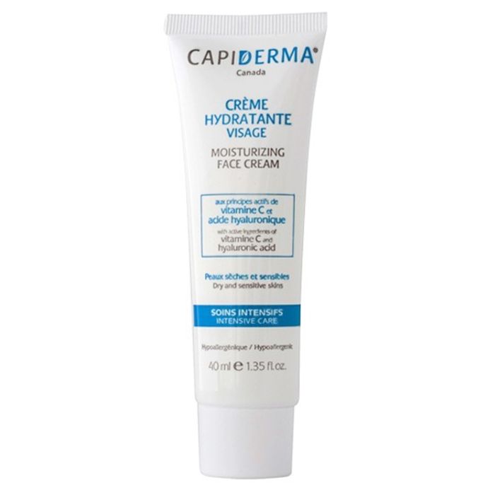 CAPIDERMA CREME HYDRA VISAGE PEAUX SENSIBLE SECHE 40ML