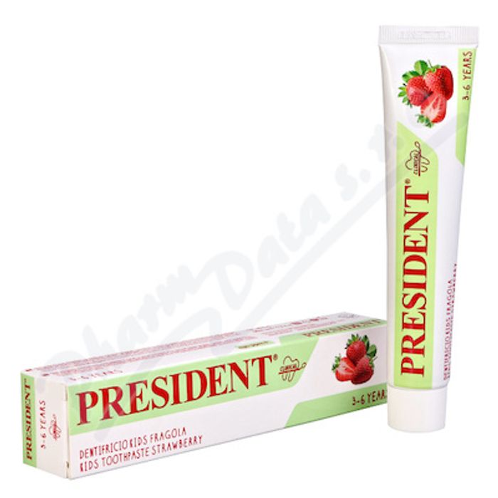 PRESIDENT DENTIFRICE KIDS 3-6 50ML FRAISE