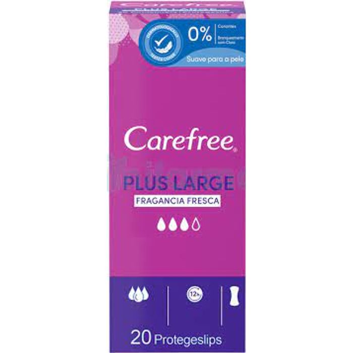 CAREFREE PROTEGE SLIP PLUS FRECH X 20 R516