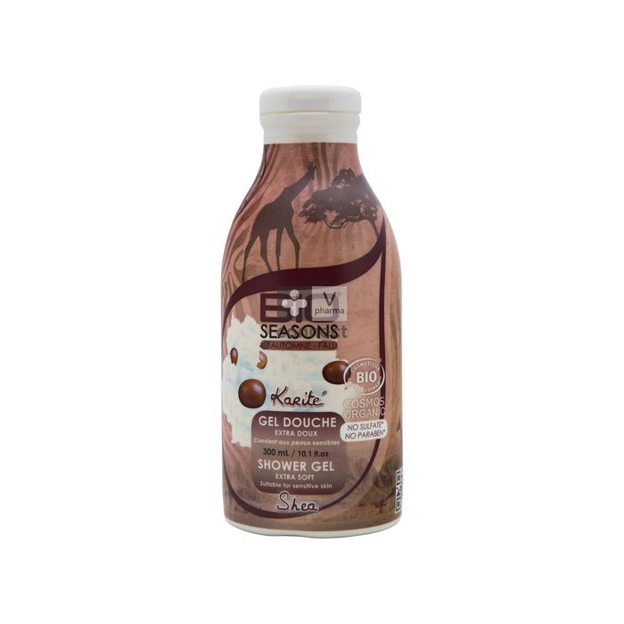 BIOSEASONS GEL DOUCHE SANS SULFATE KARITE 300ML