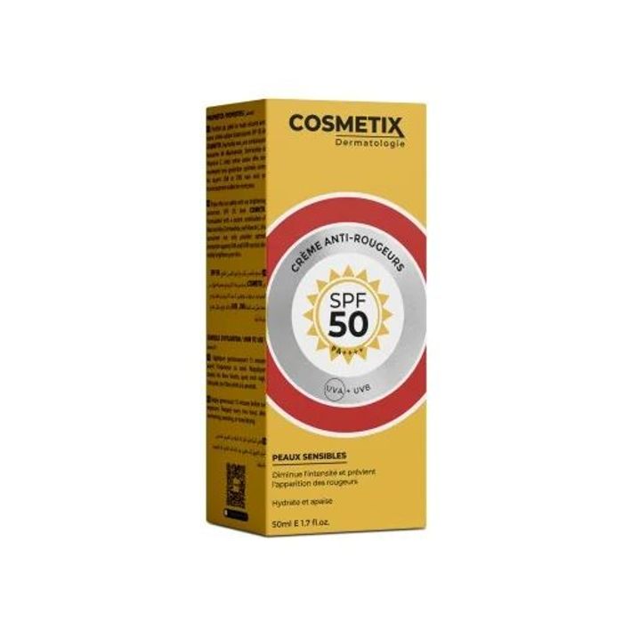 COSMETIX ECRAN CREME ANTI ROUGEURS SPF 50 50ML