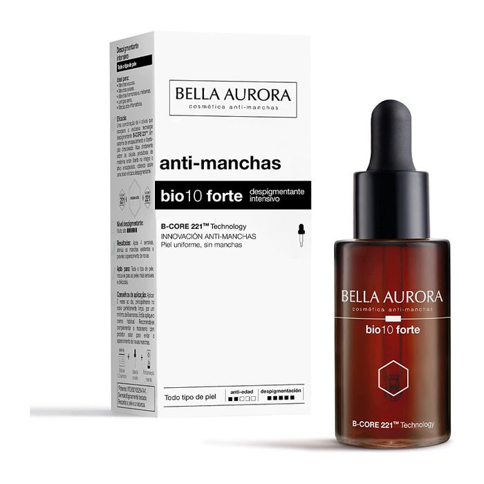 BELLA AURORA BIO10 SERUM ECLAT ANTI TACHE PEAUX SENSIBLE 30ML