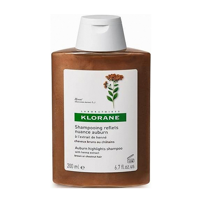 KLORANE SHAMPOING REFLETS NUANCE AUBURN HENNE 200ML