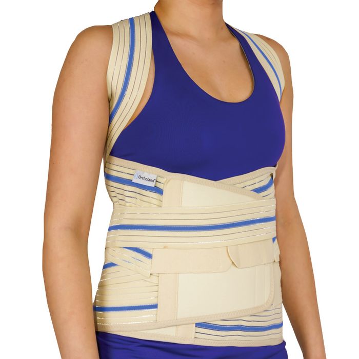 Ortholand CEINTURE DORSOLOMBAIRE TAILLE S -ML0205