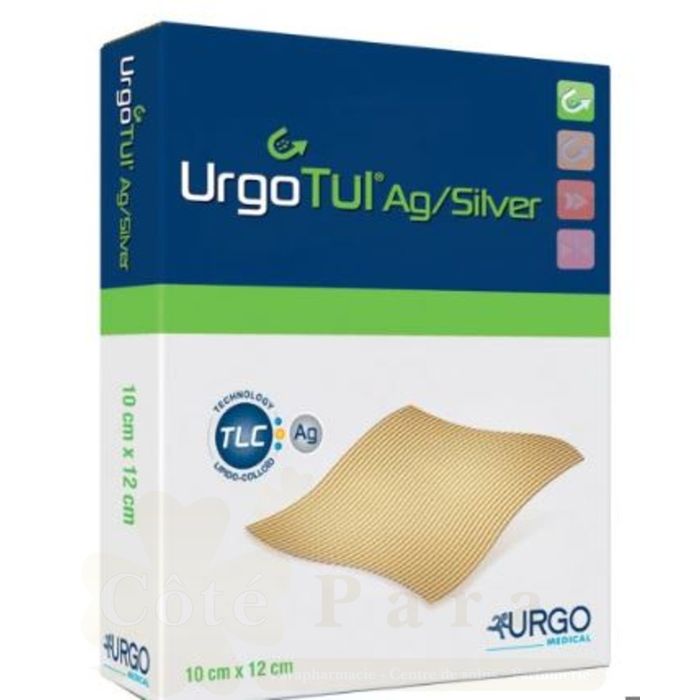URGOTUL AG PANSEMENT 10X12/UNITE