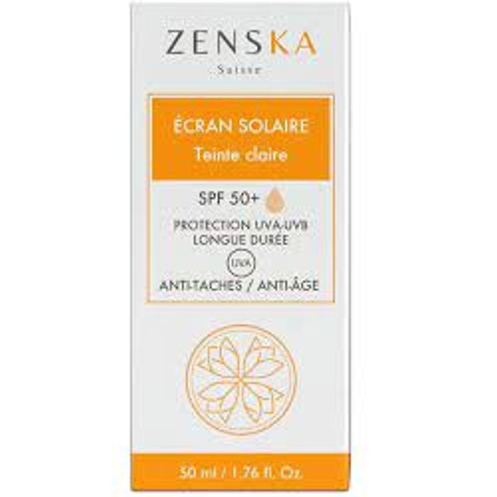 ZENSKA ECRAN SOLAIRE TEINTE CLAIRE 50+ 50ML