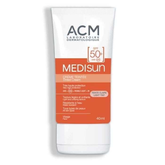 ACM MEDISUN CREME TEINTE CLAIR SPF 50+ 40ML