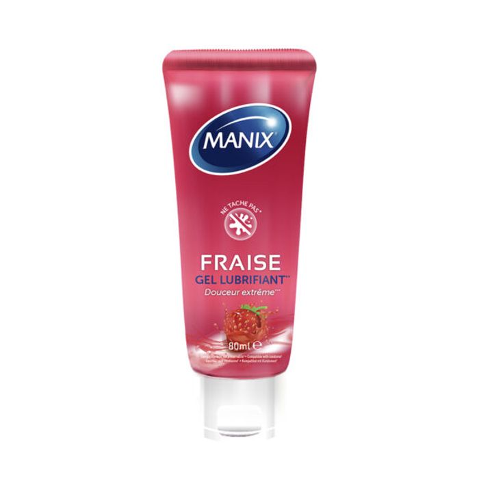 MANIX GEL FRAISE 80ML