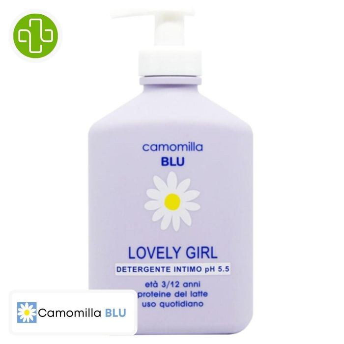 CAMOMILLA BLEU LOVELY GIRL INTIME PH 5.5 3A12ANS 300ML