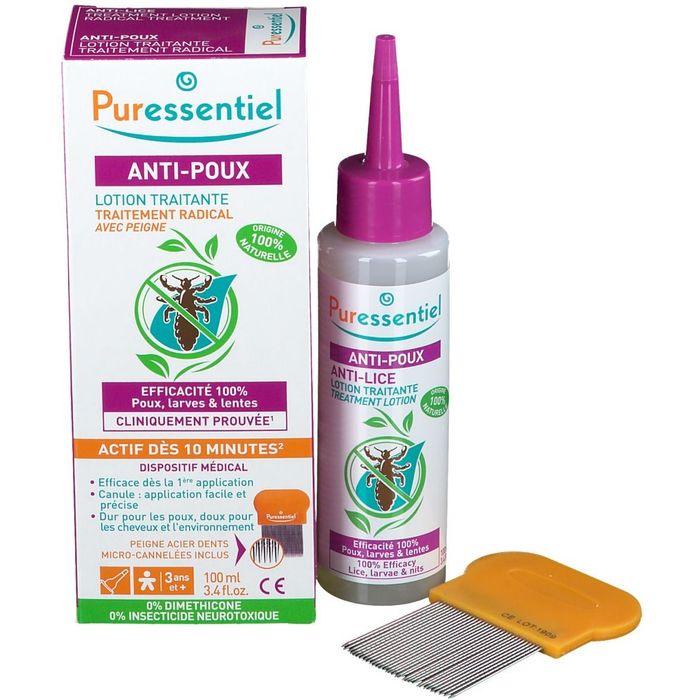 SOIN SANTE SHAMPOING ANTI POUX 200ML+PEIGNE