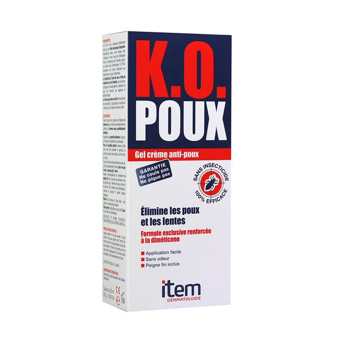 ITEM K.O POUX GEL CREME ANTI POUX 100ML
