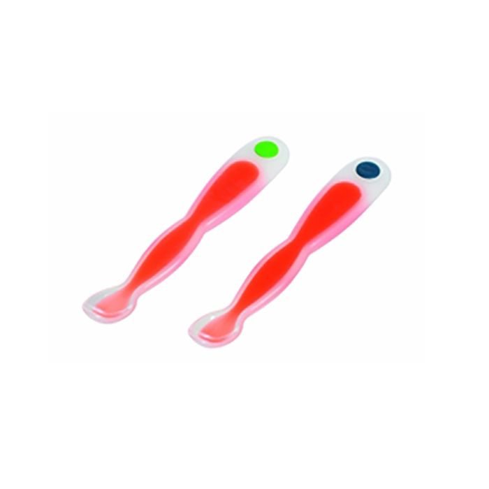 BEBE CONFORT CUILLERES SOUPLES 4M+ THERMOSENS X2 :3105201000