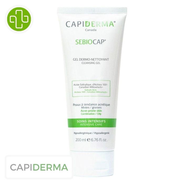 CAPIDERMA SEBIOCAP GEL DERMO-NETOY PURIF 200ML
