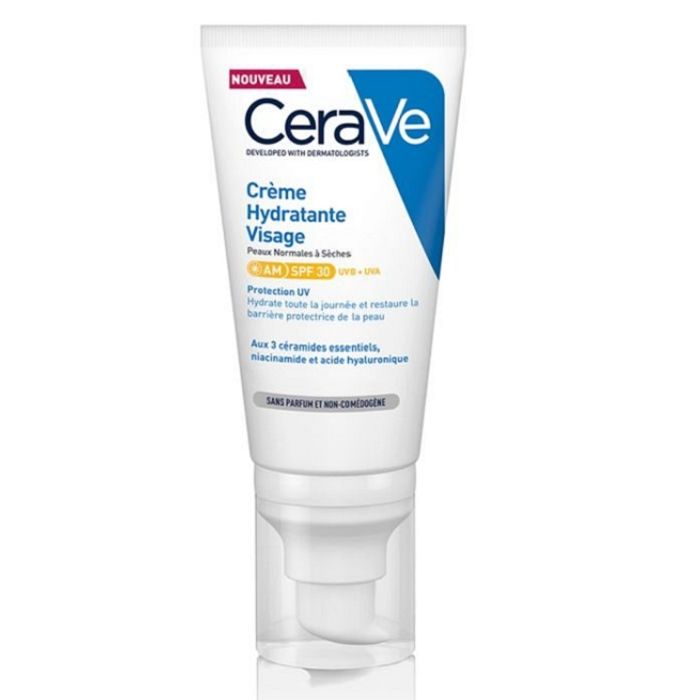 CERAVE CREME HYDRATANTE VISAGE SPF30 PEAUX NORMAL/SECHES 52ML