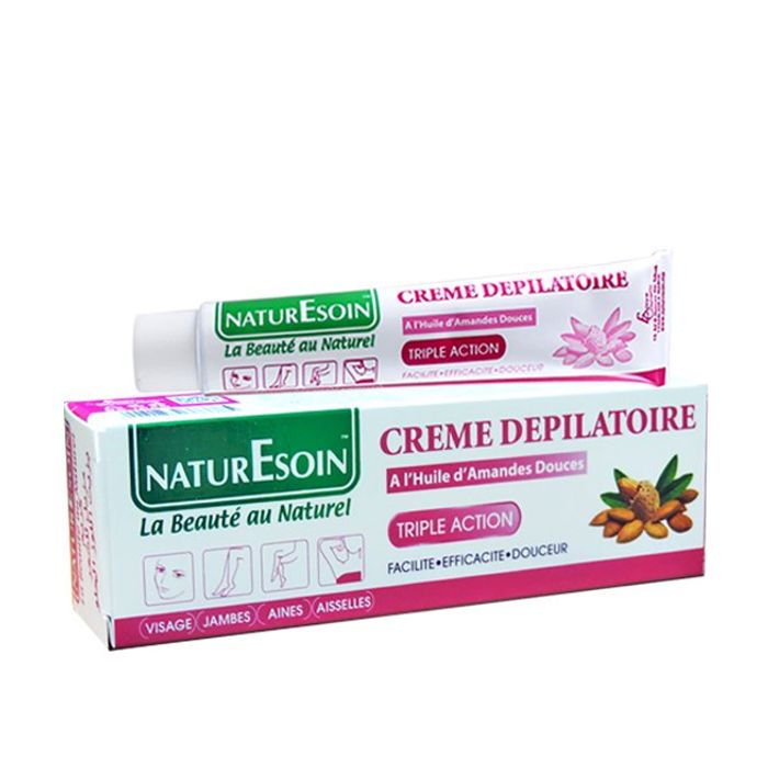 NATURE ET SOIN CREME D EPILATOIRE HUILE AMANDE DOUCE 50ML