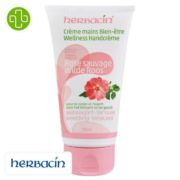 HERBACIN CREME MAINS LA ROSE 75ML