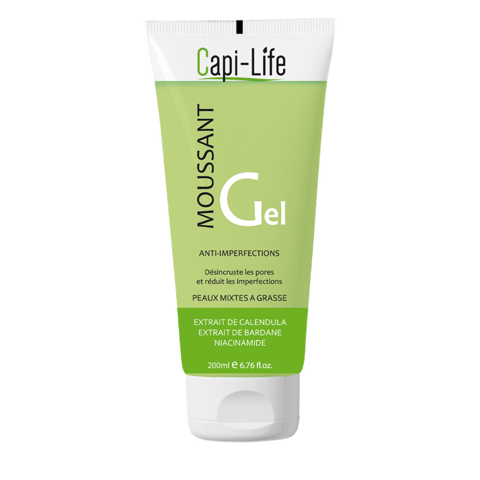 CAPI LIFE GEL NETTOYANT ECLAIRCISSANT TTP 200ML