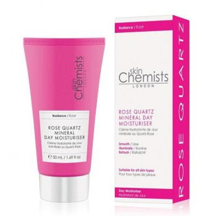 SKIN CHEMISTS CREME JOUR ECLAIRCISSANTE AU QUARTZ ROSE 50ML