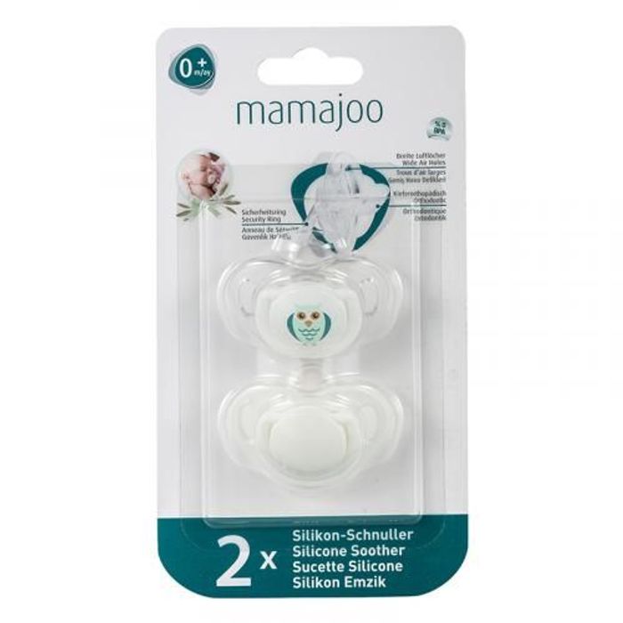 MAMAJOO SUCETTE SILICONE ORTH OPAQ 12M+(MMJ2070)+BTE