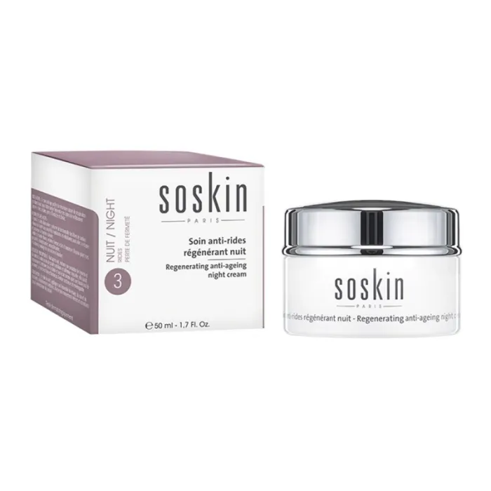 SOSKIN SOIN ANTI RIDES REGENERANT NUIT 50ML