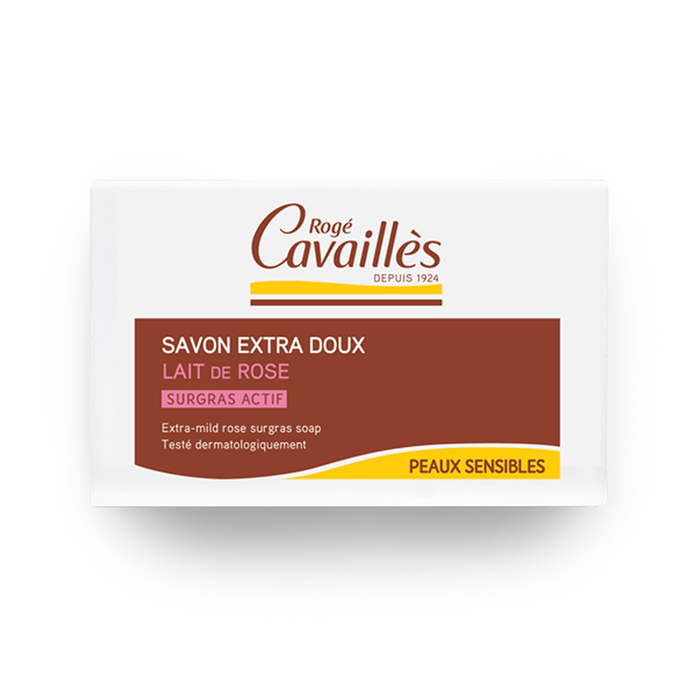 roge cavailles SAVON SURGRAS LAIT DE ROSE 250G