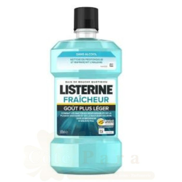 LISTERINE BAIN DE BOUCHE FRAICHEUR GOUT PLUS LEGERE 500ML4951