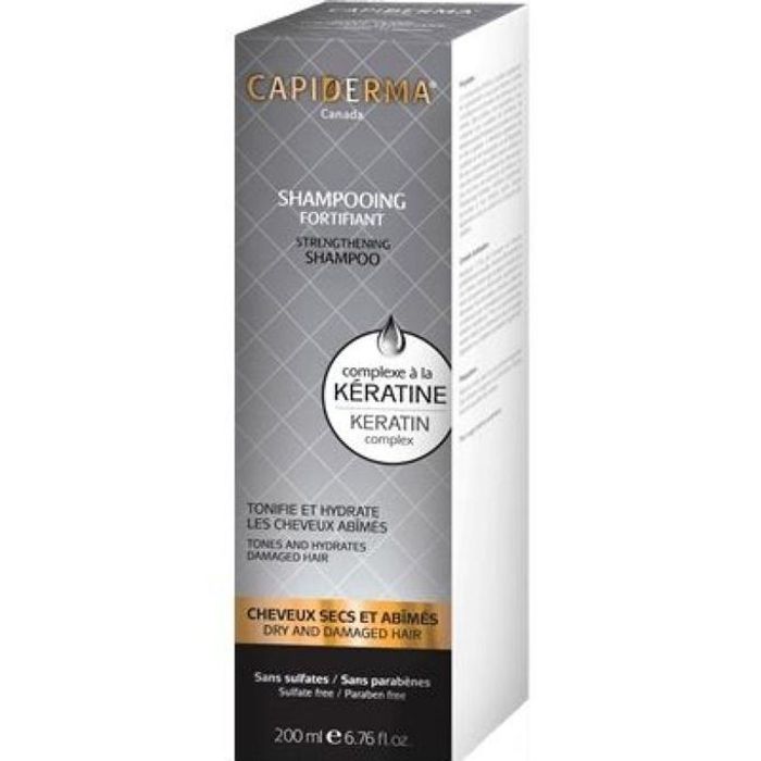 CAPIDERMA SHAMPOING FORTIFIANT CLARIFIANT 200ML(KERATINE)