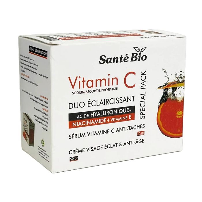 SANTE BIO PACK VITAMINE C CREME+SERUM