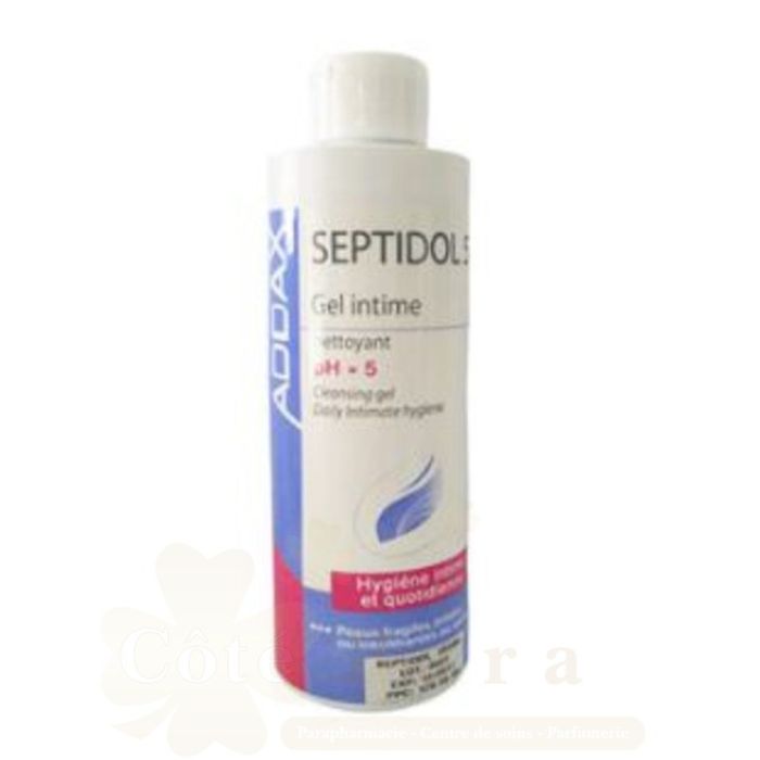 ADDAX SEPTIDOL 5 GEL NETTOYANT INTIM 250ML
