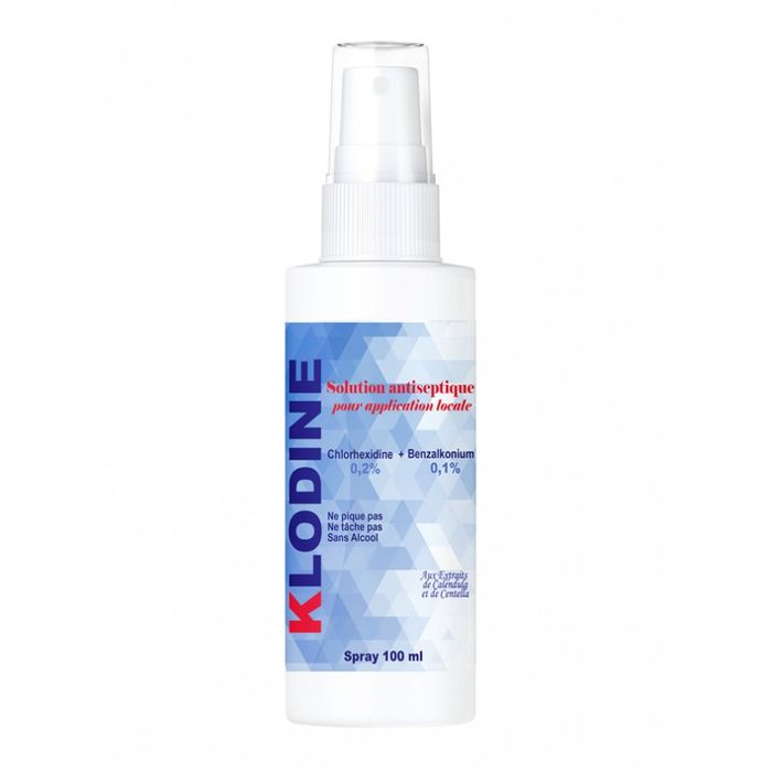 KLODINE SOLUTION ANTI SEPTIQUE SPRAY 100ML