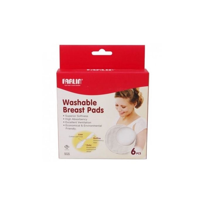 FARLIN COUSSINETS X 6 LAVABLES R: BF-632