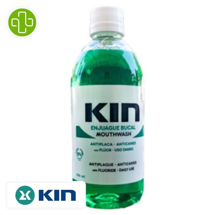 KIN BAIN D BOUCHE ANTI CARIES (ALOEVERA) 500ML