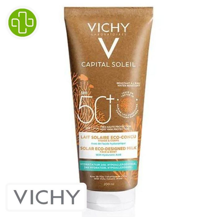 Vichy IDEAL ECRAN 50+ LAIT SOLAIRE ECO-COCU 200ML