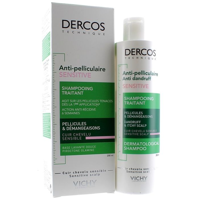 Vichy DERCOS SHAMPOING ANTI PELLICULE SENSITIVE 200ML