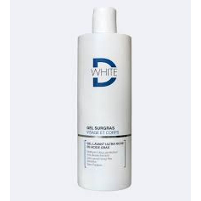 D WHITE GEL DOUCHE SURGRAS VISAGE ET CORPS 400ML