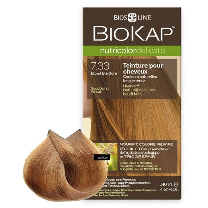 BIOKAP NUTRICOLOR DELICATO 7.33 BLD BLE DORE