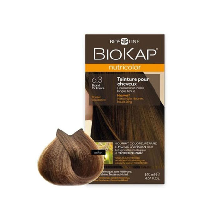 BIOKAP NUTRICOLOR 6.3 BLOND OR FONCE