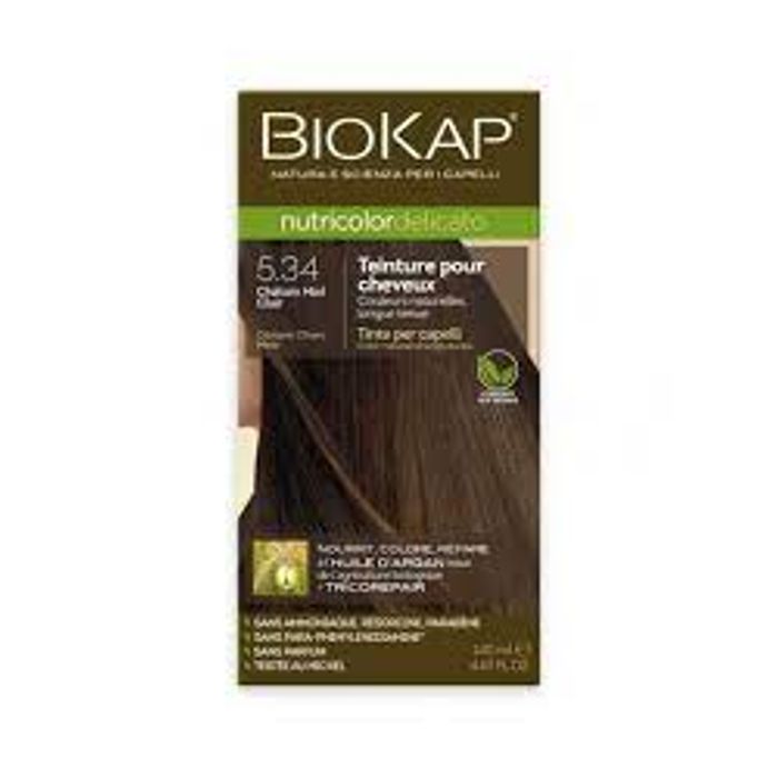 BIOKAP NUTRICOLOR DELICATO 5.34 CHAT MIEL CLAIR