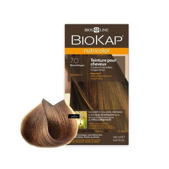 BIOKAP NUTRICOLOR 7.0 BLOND MOYEN