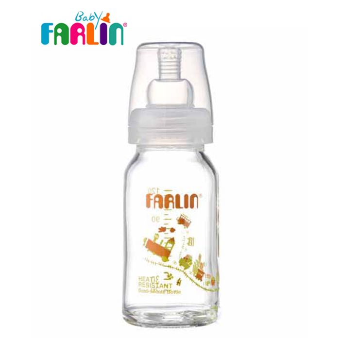 FARLIN BIBERON EN VERRE BOROCILIC PM120ML R:TOP-808G.