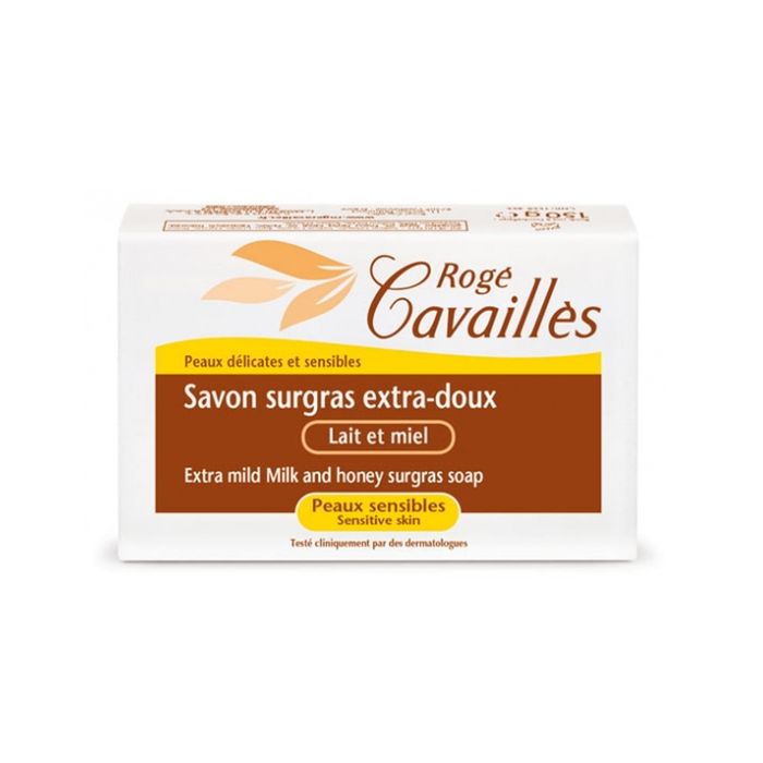 roge cavailles SAVON SURGRAS LAIT ET MIEL 250G