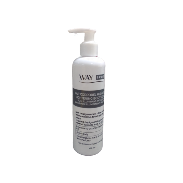 WAYSPOT LAIT CORPOREL HYDRATANTE ECLAIRCISSANT 250ML