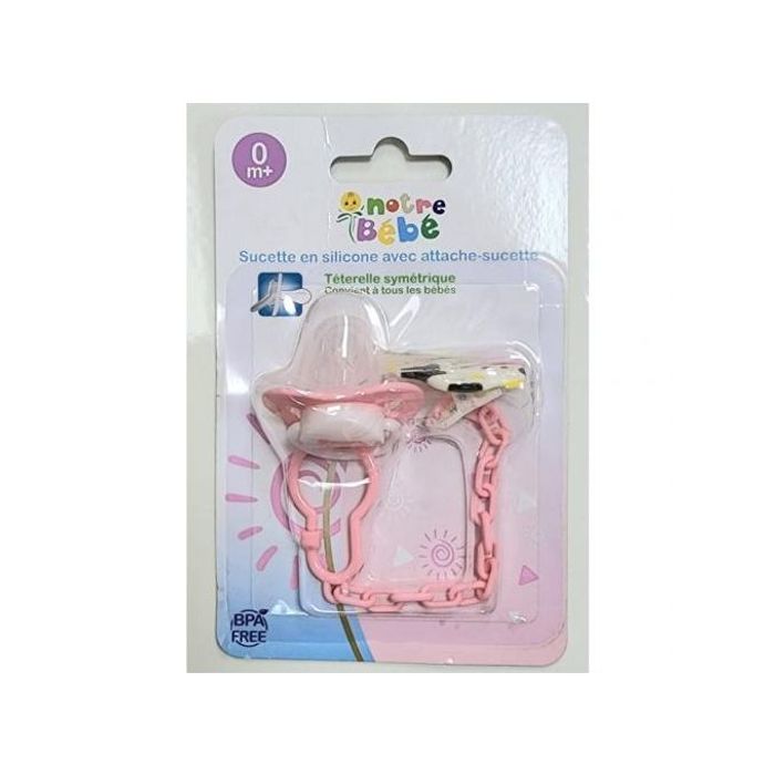NOTRE BEBE ATTACHE SUCETTES 0712