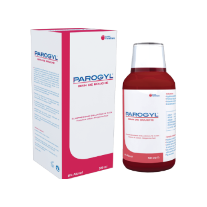 PAROGYL BAIN DE BOUCHE 300ML ROUGE