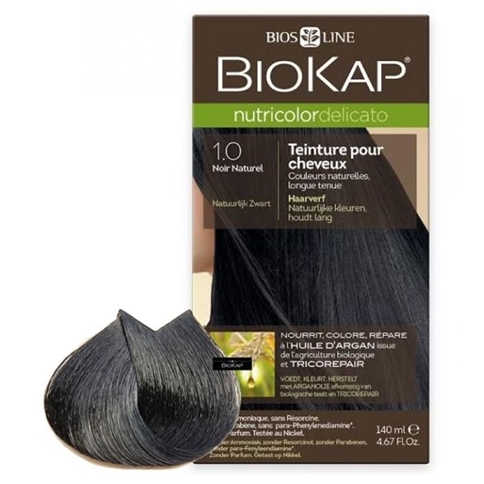 BIOKAP NUTRICOLOR DELICATO 1.0 NOIR NATUREL
