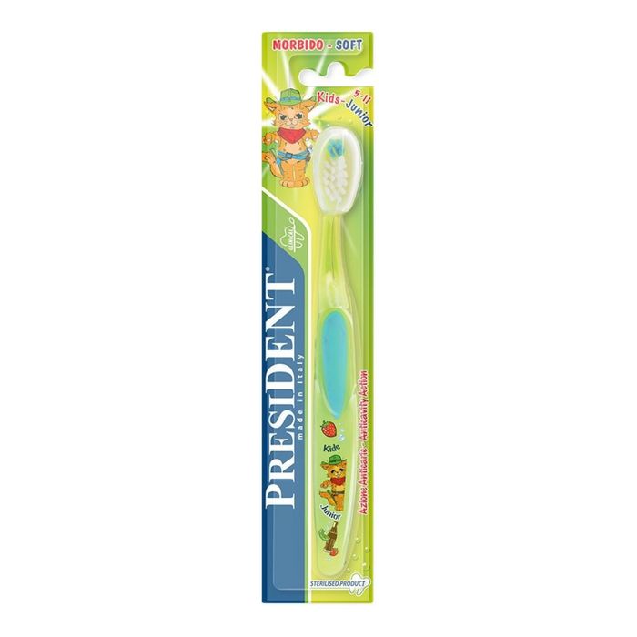 PRESIDENT BROSSE A DENTS KIDS 5-11 SOFT