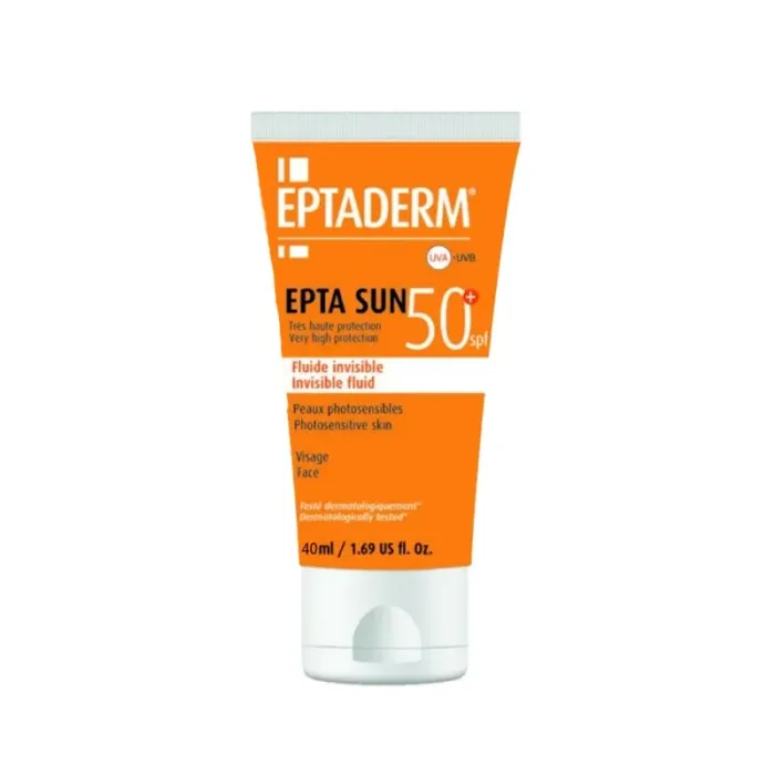 eptaderm SUN 50+ CREME INVISIBLE 40ML